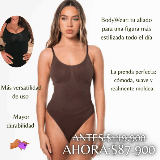 ✨ BodyWear – La prenda moldeadora que estiliza tu figura sin perder comodidad 💃