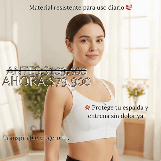 Corrector Deportivo 3 en 1 💪 | Postura firme, soporte atlético y alivio lumbar instantáneo ✨