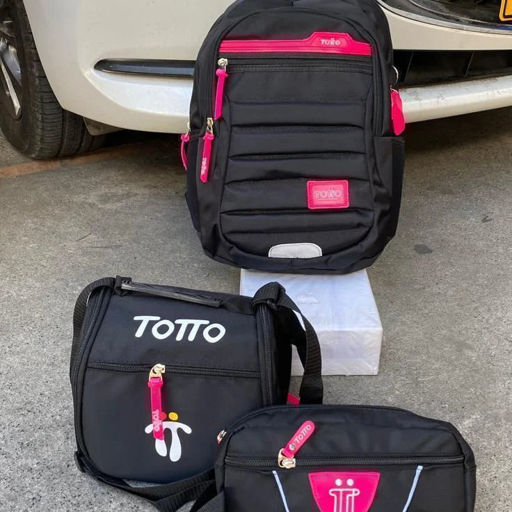 🎒Combo Totto 3X1 – El combo escolar resistente, completo y con estilo ✨