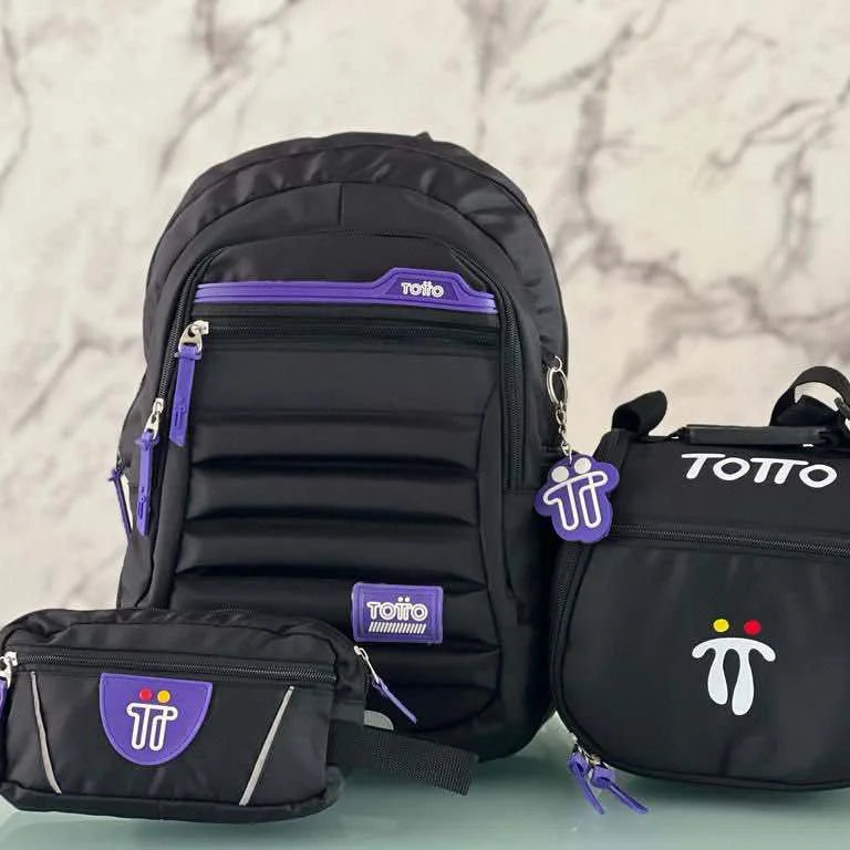 🎒Combo Totto 3X1 – El combo escolar resistente, completo y con estilo ✨