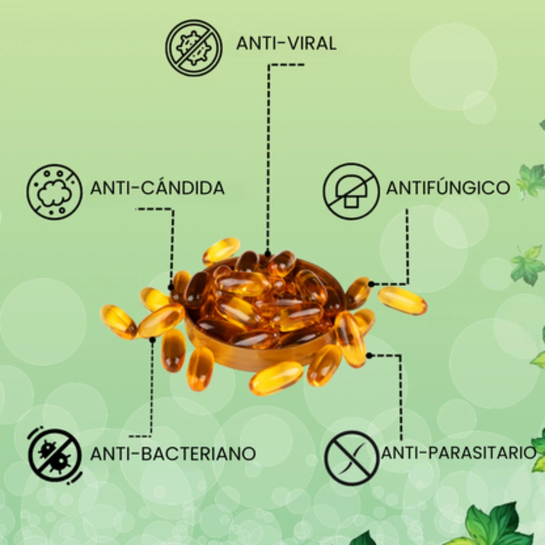 Aceite de Orégano en Cápsulas – Bienestar Natural en Cada Dosis 🌿