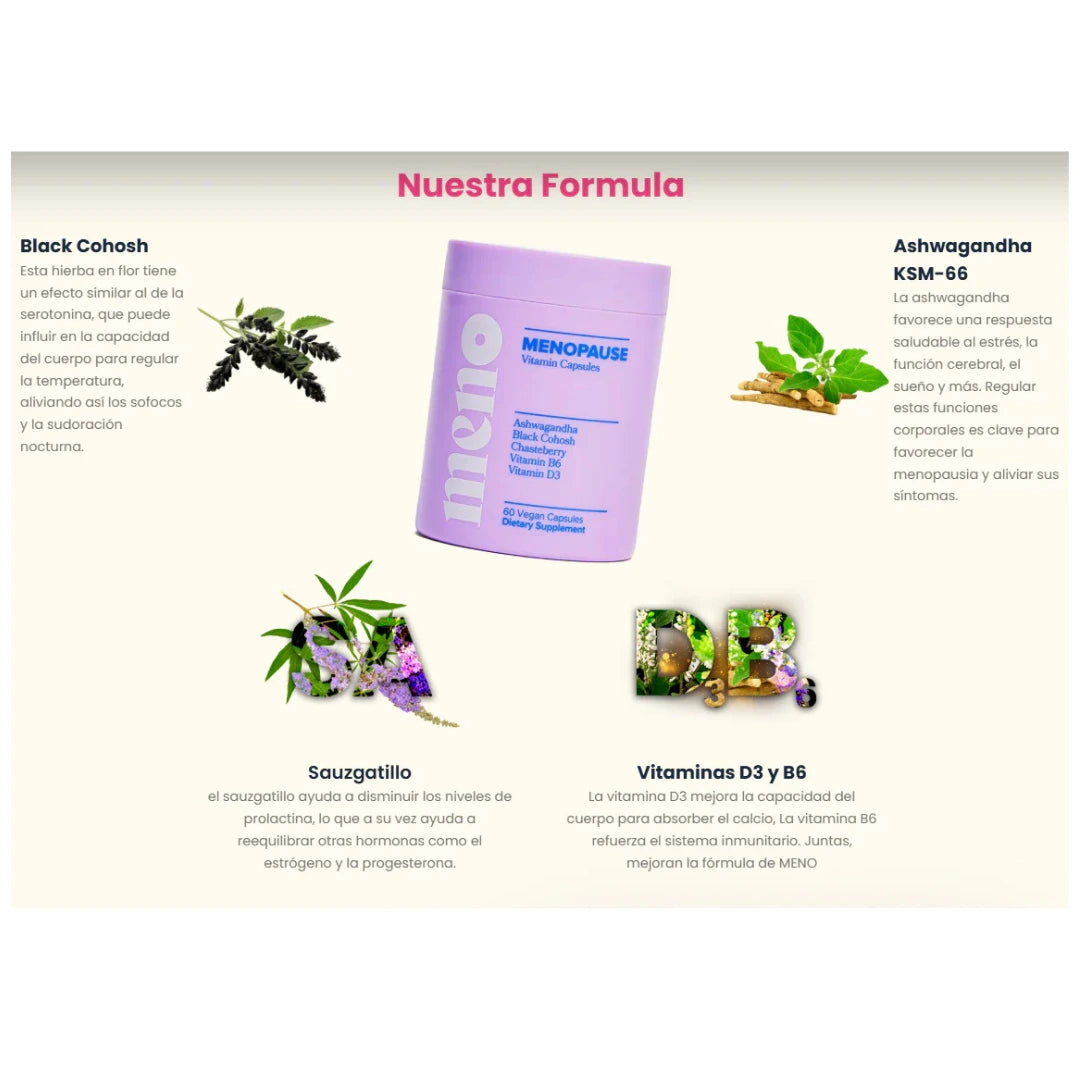 Meno® – Bienestar natural en cada etapa de tu vida 🌸