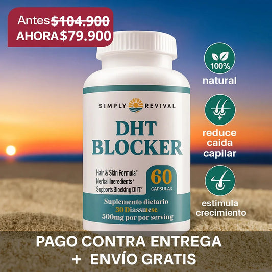 DHT Blocker – Bloquea la hormona que debilita tu cabello desde la raíz 👩🦱
