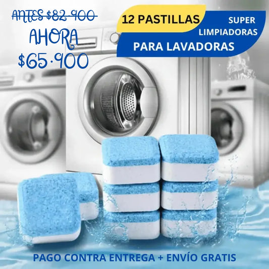 ¡Deja tu lavadora como nueva con solo una pastilla! 💥🌀