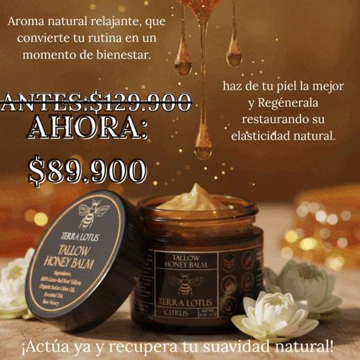 ✨ Terra Lotus Bálsamo — Nutrición profunda y reparación natural para tu piel 🌸