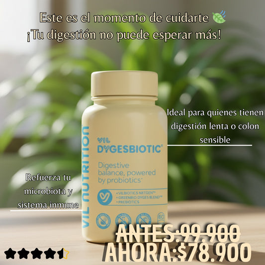 🌿 DYGESBIOTIC – Equilibra tu digestión y recupera tu bienestar desde adentro 💚