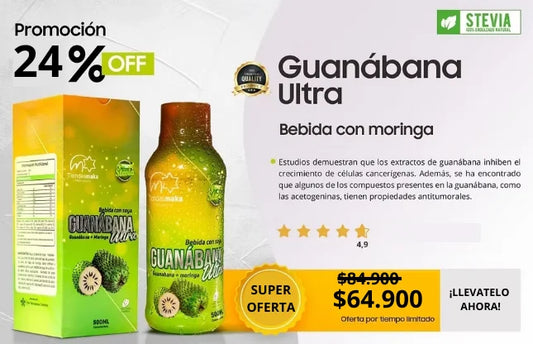 Guanábana Ultra 🍃 | Vitalidad natural para tu bienestar diario