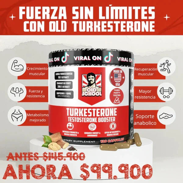 💥 Turkesterone + Tongkat Ali: potencia natural para tus músculos y energía ⚡
