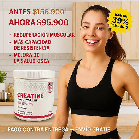 Creatina Monohidratada - ✨Energía, fuerza y definición en cada dosis.