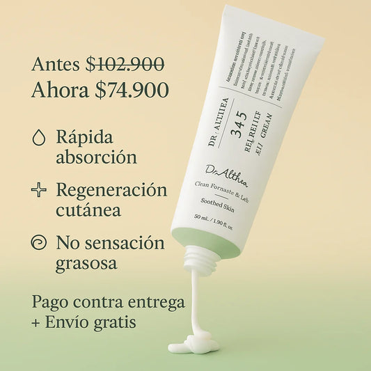 Crema Reparadora 345 Dr. Althea – ✨ Calma, Hidrata y Restaura tu piel en minutos 🧘♀️