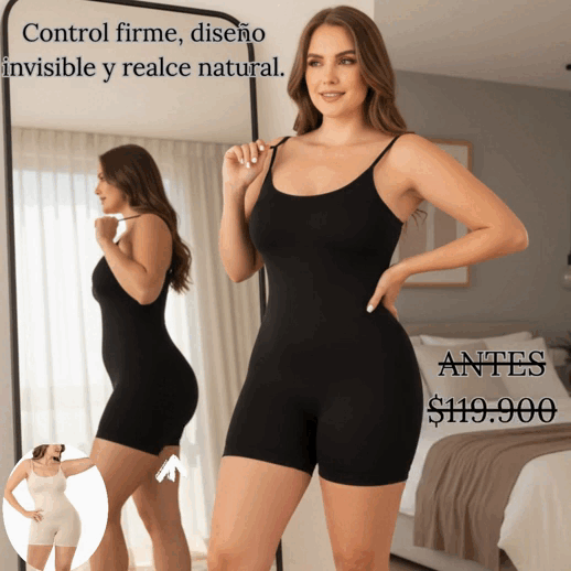 Enterizo Control Total: Moldea tu figura, realza tus curvas y siéntete más segura que nunca 💃