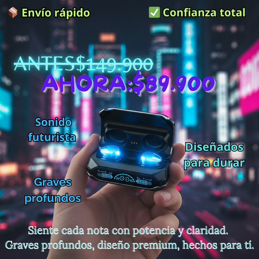 M41 Premium – Más Batería, Más Estilo, Más Música. 🎶✨
