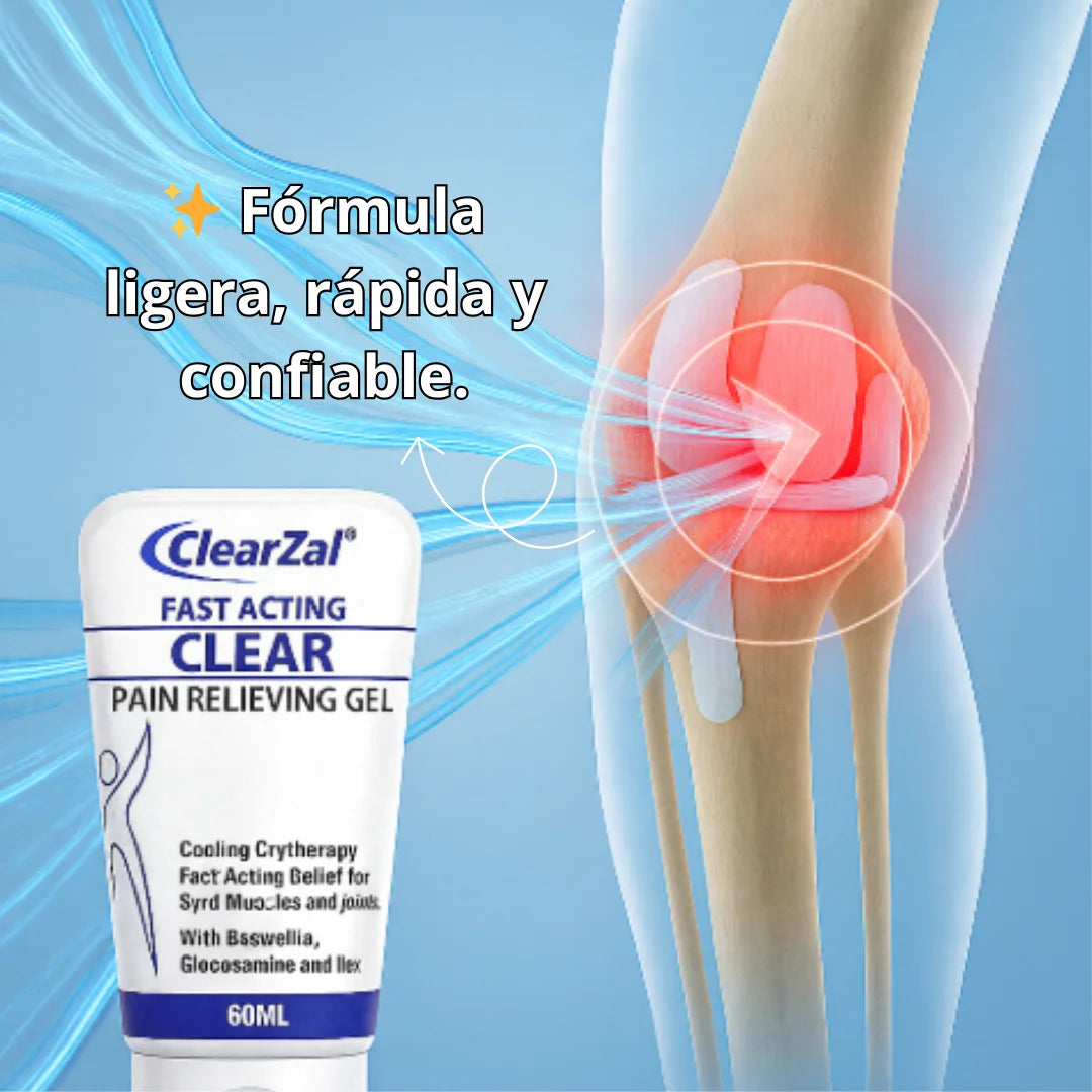 Clearzal ¡Dile adiós al dolor y vuelve a sentirte libre en minutos! ⚡🙌