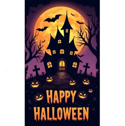Funda Halloween para Puertas – Transforma tu Entrada en la Casa Más Terrorífica 👻🎃