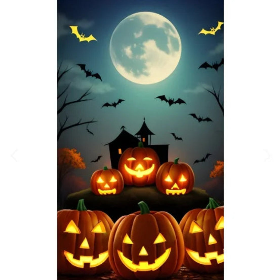 Funda Halloween para Puertas – Transforma tu Entrada en la Casa Más Terrorífica 👻🎃
